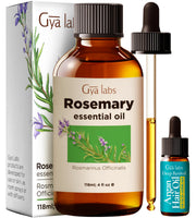 Gya Labs Rosemary Oil bottle for hair care and scalp nourishment.