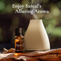 Gya Labs Santal diffuser oil diffuser ambience captures rich, calming mood in any room.