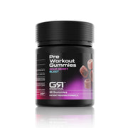 GymRat Fuel pre-workout gummies bottle with Sour Berry flavor for quick energy.