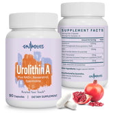 Gyumolics Urolithin A 1200mg bottle—high-dose formula supports mitochondrial wellness.