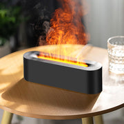 Gzvxuny Flame diffuser with LED lights enhances room ambiance
