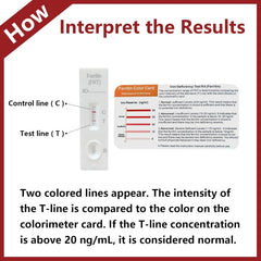 H.pylori Iron Test Kit collection tube with clear sample handling.