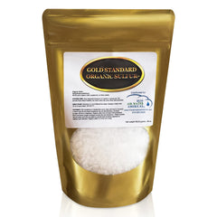 H2O Air Water Americas gold-standard sulfur crystals closeup with high-purity MSM