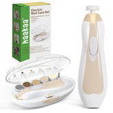 Haakaa Baby Nail Care Electric File with LED light for precise, gentle trimming.