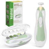 Haakaa baby nail file-led-light for precise trimming day or night.