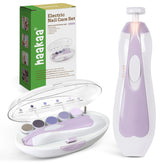 Haakaa baby nail trimmer with LED light for precise trimming day or night.
