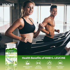 HAAYI HMB and Leucine Gummies closeup highlighting texture and color for muscle support