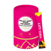 HAAYI Shilajit Strawberry Honey Stick, on-the-go energy with strawberry flavor