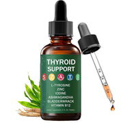 HABOHUSE Kindled Thyroid Drops bottle pour with berry flavor for daily vitality.