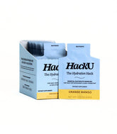 HackU Hydration Packets hero shot for convenient on-the-go hydration.