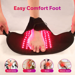 Haeglauv infrared foot pad soothing the sole with gentle heat.