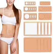 Haianzle castor oil patch for the umbilical area, breathable design reduces irritation.