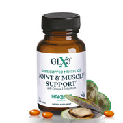 HAKA Life Nutrition GLX3 bottle pour demonstrates easy dosing and premium omega-3.