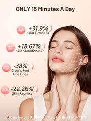 HALIDODO LED mask color modes display for skincare versatility