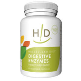 The Hallelujah Diet Digestive Enzymes bottle ready to support nutrient absorption.