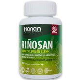 Hanan Riñosan bottle front view highlighting traditional Peruvian botanicals for vitality.