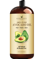 Handcraft Blends Avocado Oil bottle pour for nourishing skin and hair care