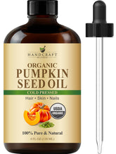 Handcraft Blends pumpkin seed oil bottle pour for scalp hydration and nourishment