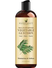 Handcraft Blends vegetable glycerin bottle for skin hydration and DIY mixes.