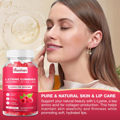 Haohan L-Lysine Gummies for kids demonstrates a tasty, simple daily habit.