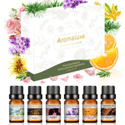 HAONINYUE Essential Oils Set 6-pack diffusers—perfect for DIY blends and aromatherapy.