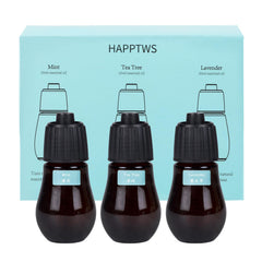 HAPPTWS mint essential oil bottle for diffuser use with refreshing aroma