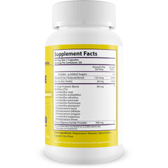 Happy Health Gut Restore Pro Plus capsules close-up for on-the-go wellness.