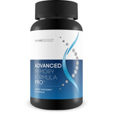 Happy Health Marketplace Advanced Memory Formula Pro bottle for daily brain support.