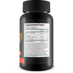 Aged Odorless Garlic Pro capsules ready for easy daily use with other vitamins by Happy Health Marketplace.