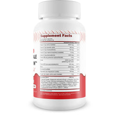 Deep Water Ultimate capsules close-up showing easy daily circulation support