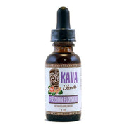 Happy Kava Passion Flower Kava Tincture bottle with dropper for convenient daily use.