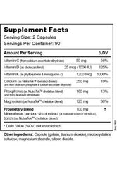 Hardy Nutritionals Macro Mineral Boost bottle label showing organic, highly absorbable minerals