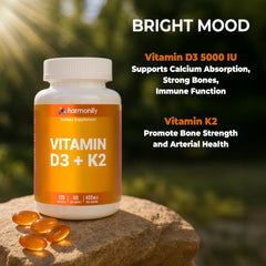 HARMONIFY softgels closeup shows easy-to-swallow capsules for daily use.