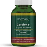 Harmony Nutraceuticals Arjuna Supreme bottle-front showing branding and heart-health focus
