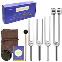 Hatilp tuning fork 128Hz for grounding meditation and focus
