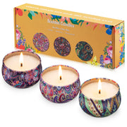 Hausware lavender candle tin for calming evenings and tranquility.