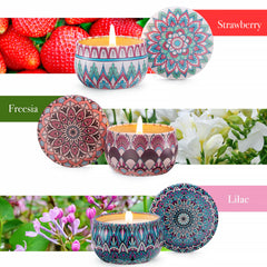 Hausware Lilac candle releases a fresh floral scent for restful bedrooms