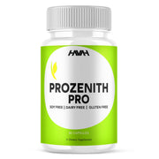 Havah Prozenith Pro Pills bottle closeup showing compact capsules for easy daily use.