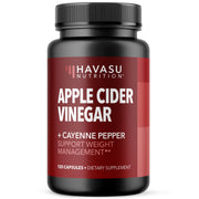 HAVASU NUTRITION cápsulas vinagre sidra manzana para apoyar la digestión diaria.