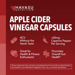 HAVASU NUTRITION capsules easy to swallow on a spoon.