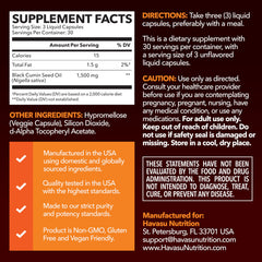 Havasu Nutrition immune-support capsules promoting natural defenses and overall wellness.