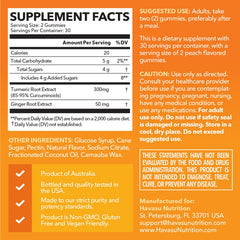 Havasu Nutrition gummies being dispensed for easy daily intake.
