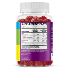 Vitamin C and zinc support warm immune health in HAVASU NUTRITION elderberry gummies for children.