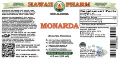 Hawaii Pharm Monarda Fistulosa liquid extract bottle for convenient glycerite use