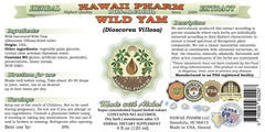 Hawaii Pharm Wild Yam dried tuber spotlight image, premium plant material you can trust.