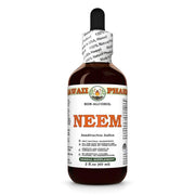 HawaiiPharm Neem Alcohol-Free Liquid Extract bottle showcases a pure glycerite for everyday use.