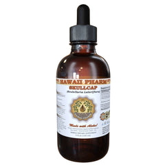 HawaiiPharm Skullcap liquid extract bottle for convenient daily use