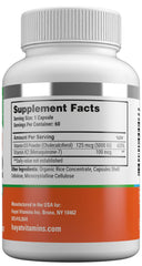 HAYAT label close-up confirms vegan and halal certifications for trusted supplement choices