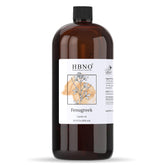 HBNO Fenugreek Oil 960ml bottle front, ideal for large-batch DIY beauty recipes.