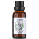 HBNO fir needle essential oil travel-size bottle for diffusers and DIY blends.